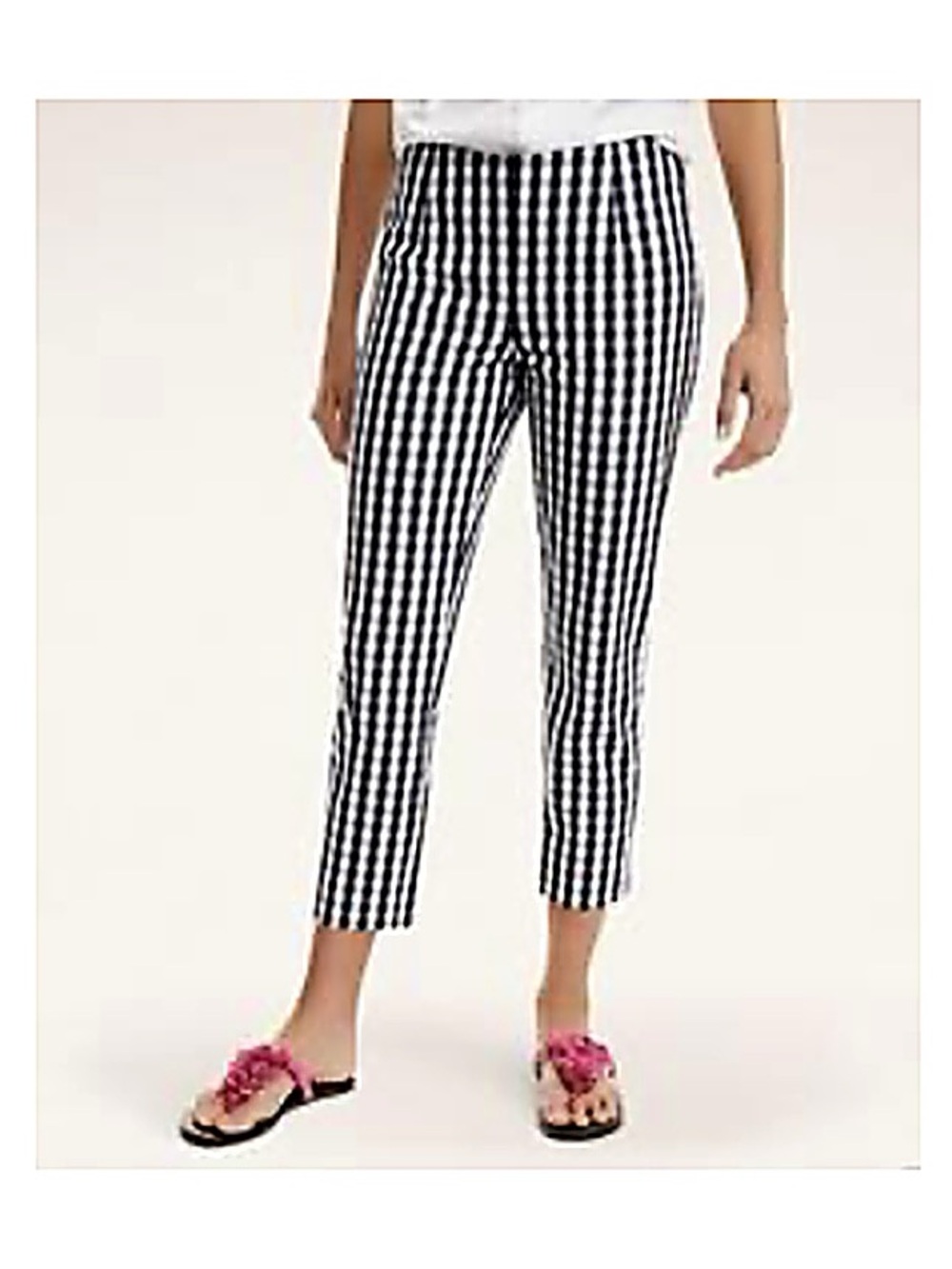 Brooks Brothers Slim Gingham Pants